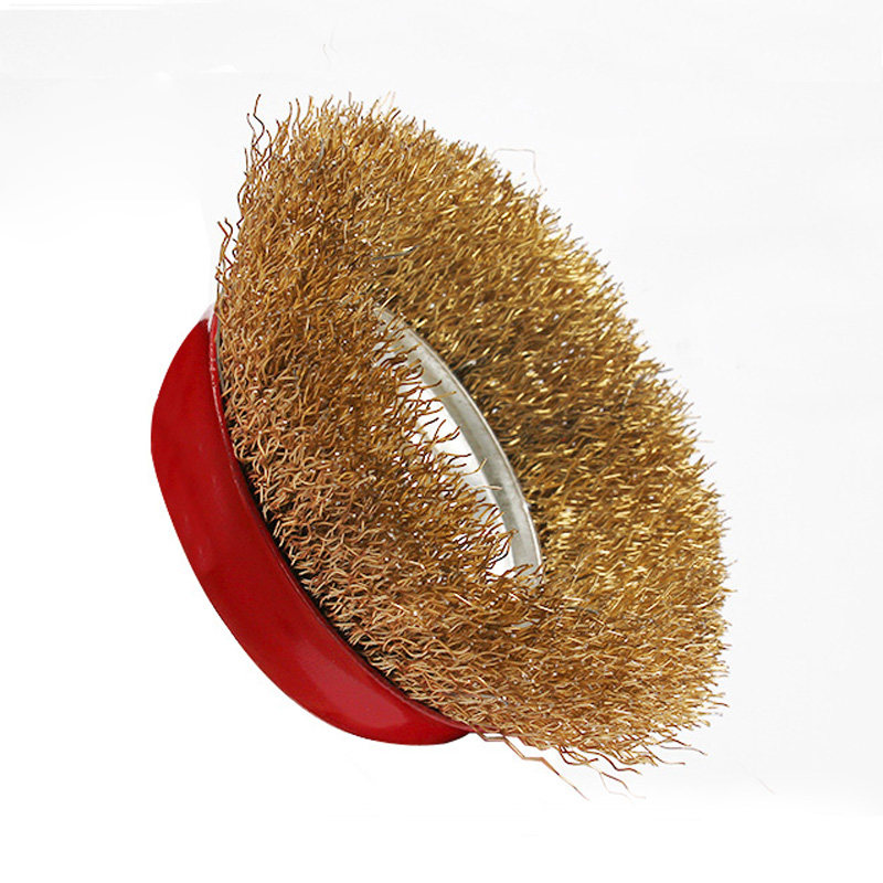 钢丝刷钢丝轮打磨除锈抛光角磨机电动碗型100型打磨轮手磨机125型,淘宝优惠券,粉丝福利购,淘宝优惠卷