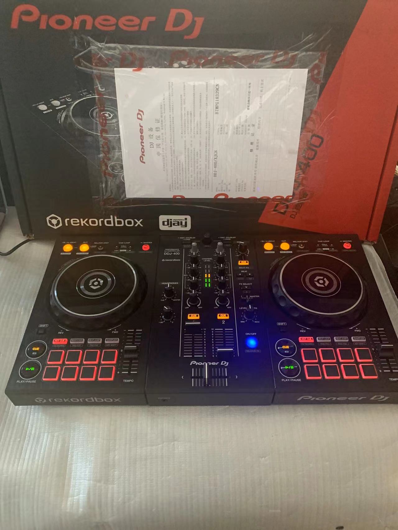 先锋DDJ-FLX4 DDJ400打碟机ddjflx4控制器先锋400一体机rekordbox - 图2