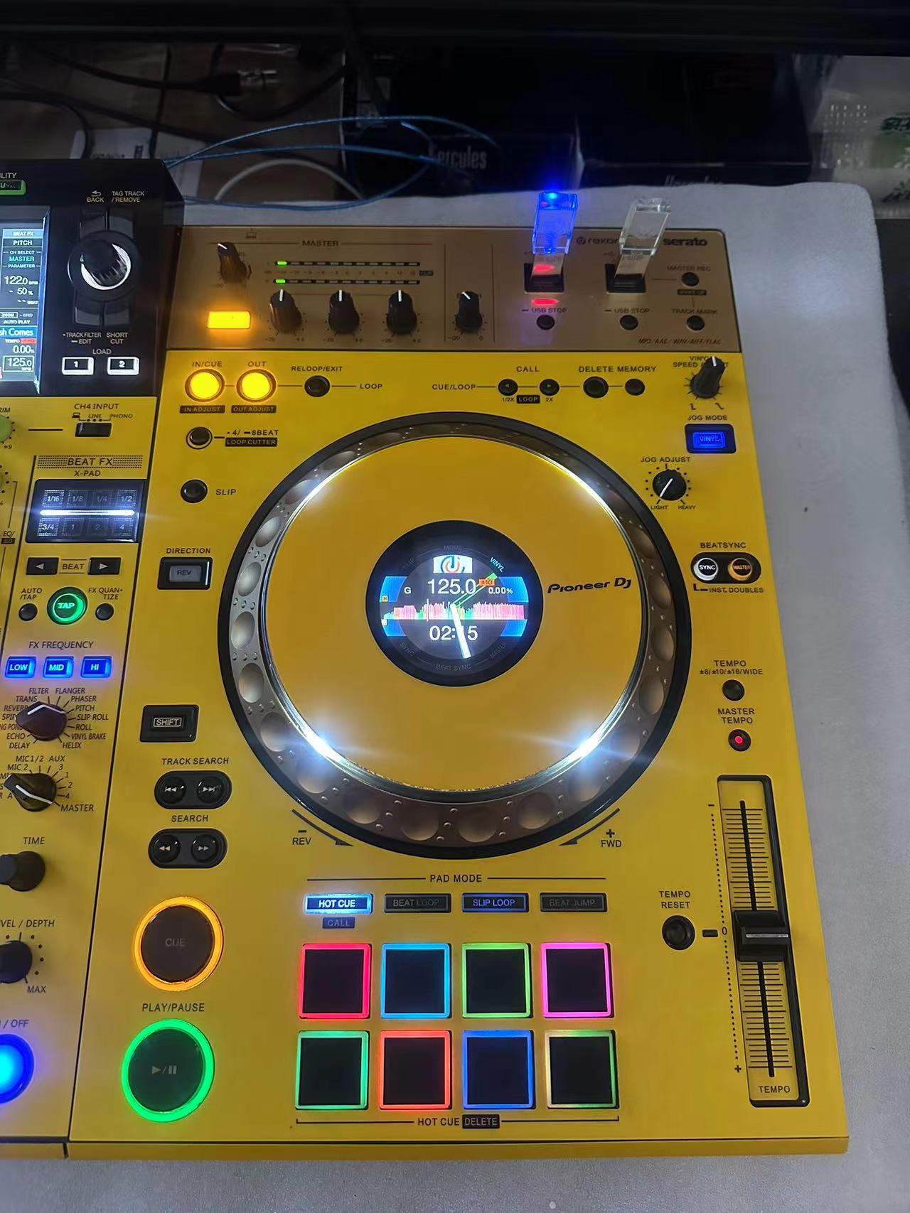 先锋Pioneer XDJ-XZ金色限量版控制器打碟机U盘一体机xdjxz包房DJ - 图3