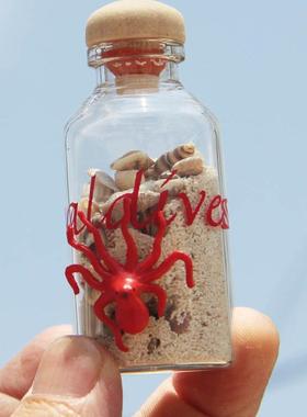 热卖马尔代夫旅游纪念品创意沙瓶漂流瓶多款送亲朋好友伴手礼物