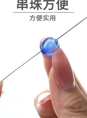 3根7cm10cm11cm穿线针串珠引线器diy手工穿珠针超细手珠项链佛珠