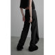 ບໍ່ມີພາບລວງຕາ slit trousers ສະຫມໍ່າສະເຫມີ