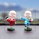 Творческий четвертый преимущества монахие автомобиль с головой -куклы Симпатичная вагона