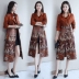 Deerskin in áo gió nữ dài qua đầu gối 2019 xuân hè mới phong cách Trung Quốc nữ quốc thu gió mùa đông và áo khoác mùa đông - Trench Coat thời trang nữ đẹp Trench Coat