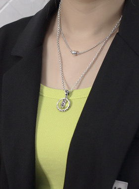 纯银情侣单独佩戴混搭