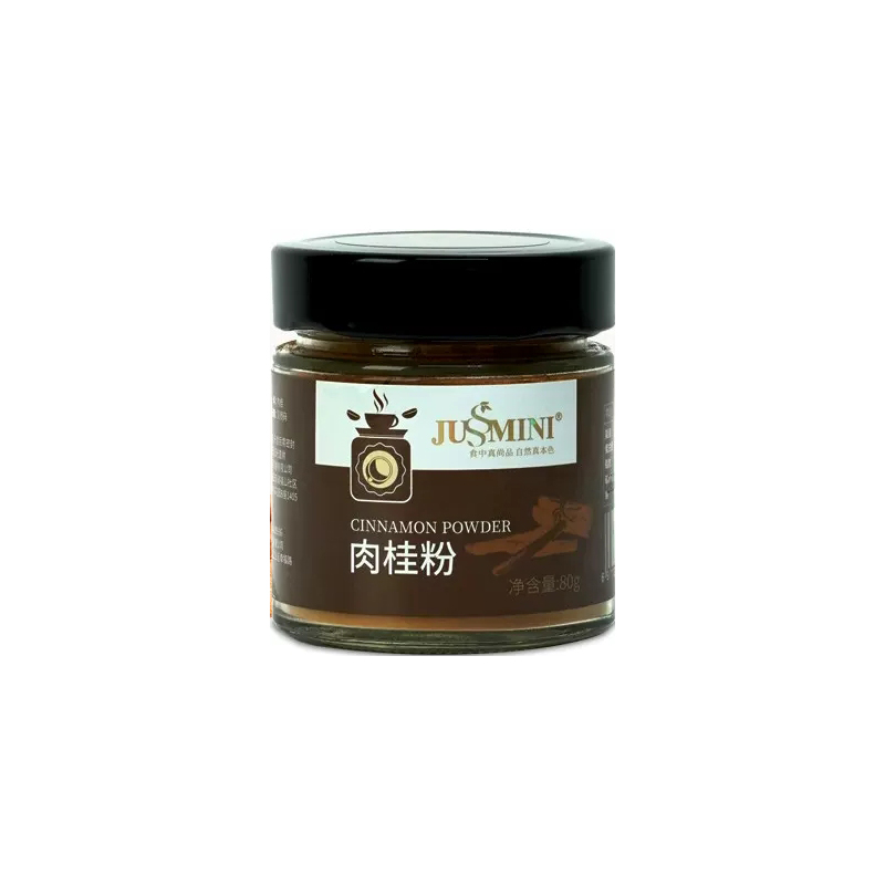 JUSSMINI肉桂粉80g 食用Cinnamon桂皮玉桂烘焙咖啡健身低脂调味品 - 图3