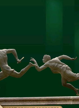 校园文化风人物雕塑像