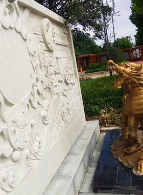 神兽玻璃钢铸铜雕塑 法学系校园文化公正大型动物景观艺术摆件