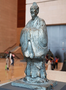 孙子兵法军事家人物雕塑仿铜