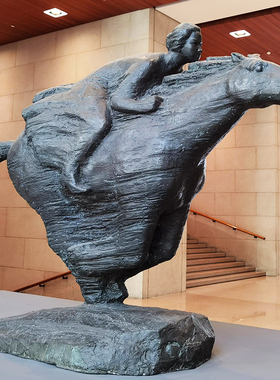 抽象艺术聂耳音乐家玻璃钢校园