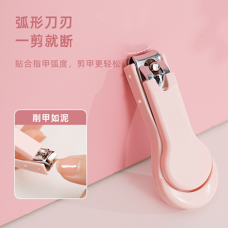 Brainbow指甲修剪工具套装安全指甲钳指甲锉打磨条死皮叉铲去死皮 - 图1