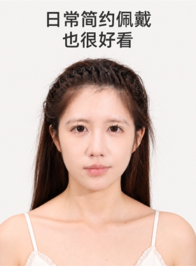 隐形大波浪发箍空气感