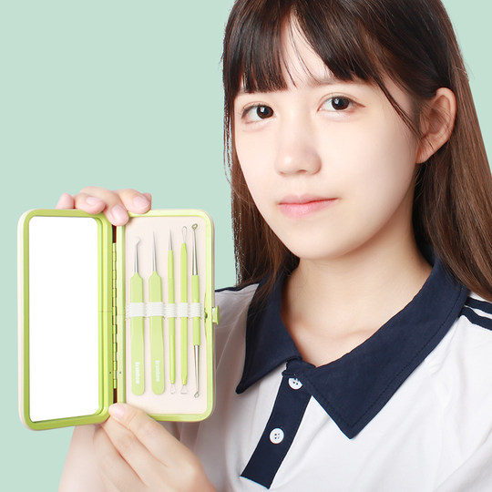 Satz Zellklammern, Spezialwerkzeuge für Schönheitssalons, Aknenadeln