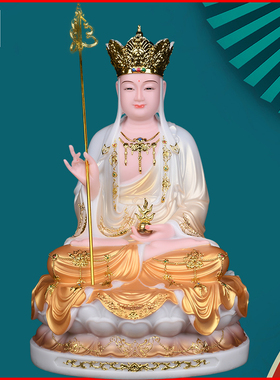 金装莲台如来佛祖观世音菩萨摆件