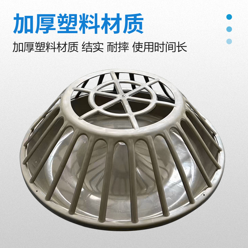 家禽食槽笼大容量分栏采食器加厚材质鸡鸭鹅安装简单养殖喂食盆,淘宝优惠券,粉丝福利购,淘宝优惠卷