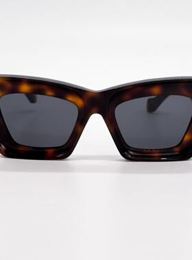 LOEWE罗意威LW40145I 52A棕色BWOWN猫眼女太阳眼镜墨镜