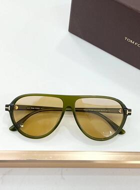 TOMFORD汤姆福特Marcus墨镜太阳眼镜TF1023 48N橄榄色绿色浅