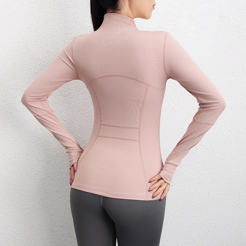 九麦一品中高端瑜伽运动外套女拉链开衫紧身跑步健身上衣瑜伽服新,淘宝优惠券,粉丝福利购,淘宝优惠卷