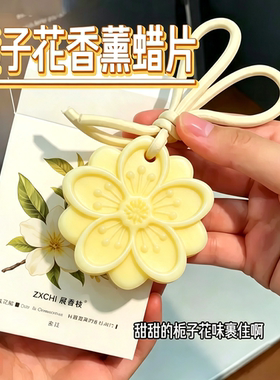 栀子衣柜香薰蜡片持久留香除味