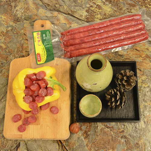 天宝楼广味香肠甜味酒香广式腊肠烧烤火锅串串食材下酒菜熟食250g - 图1