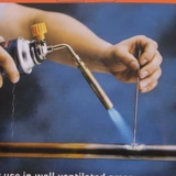 Инъекция открытых карт, выпечка огнестрельного оружия из углерода для барбекю с брызгами с горящим пистолетом с высокой температурой при прямой более легкой сварке горелки