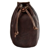 Кожаная поясная сумка, трендовый ремень, на шнурках