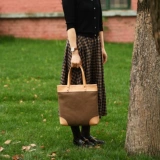 Кожаная японская сумка на одно плечо