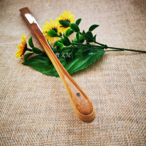 浙派名家丁新春 陈向95寸精工老料玉竹扇骨手工文玩扇子大茄头 - 图1