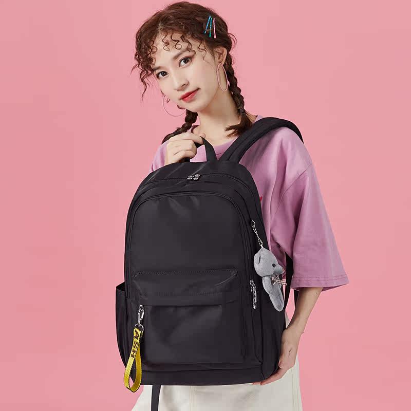 初中学生女韩版高中校园ins双肩包 康塞伦双肩背包