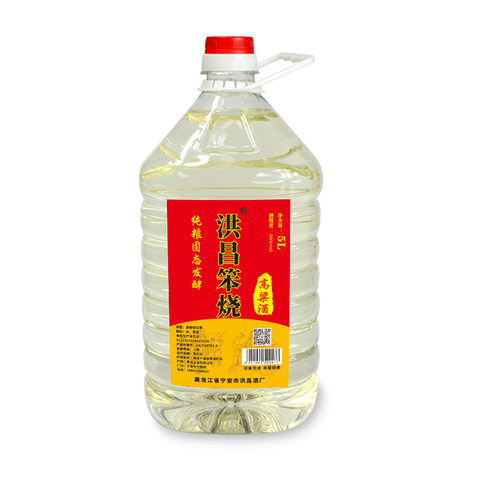 东北纯高粱酒小烧清香型高度纯粮食白酒50度大桶装散酒洪昌笨烧 - 图2
