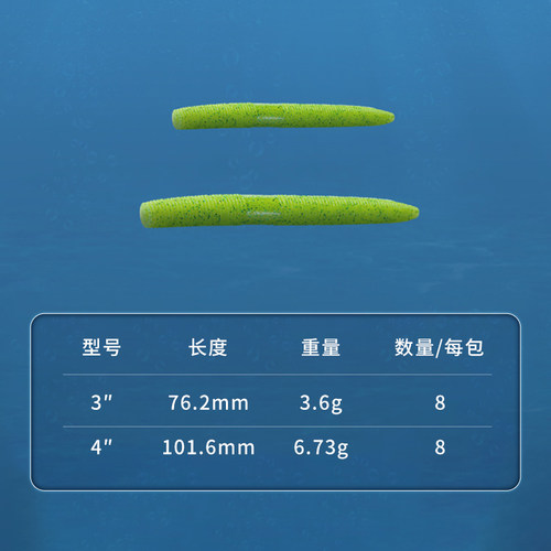 飞蚂蚁SENKO面条虫路亚软虫蠕虫黑坑加盐高比重德州钓鲈鱼饵 - 图1