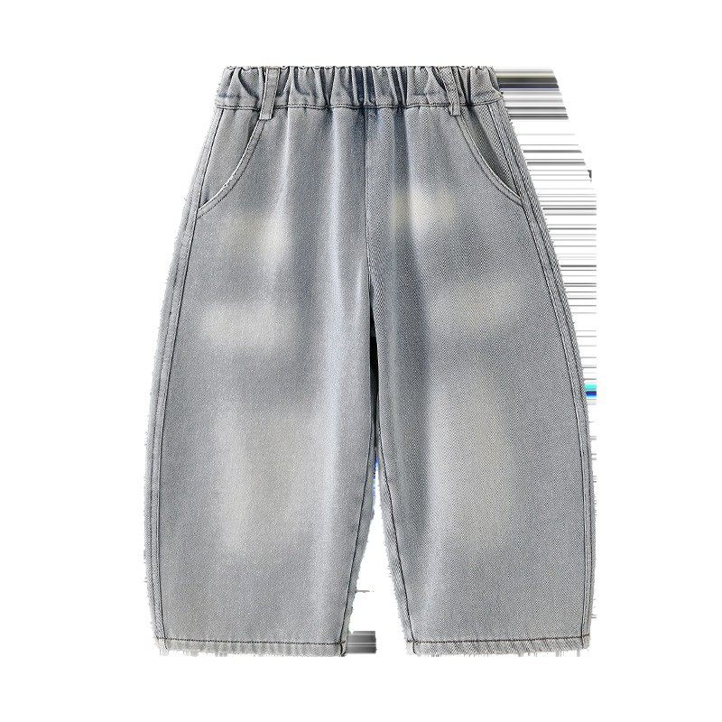 男童加绒牛仔裤2025冬装新款儿童男孩秋冬加厚一体绒保暖长裤子,淘宝优惠券,粉丝福利购,淘宝优惠卷