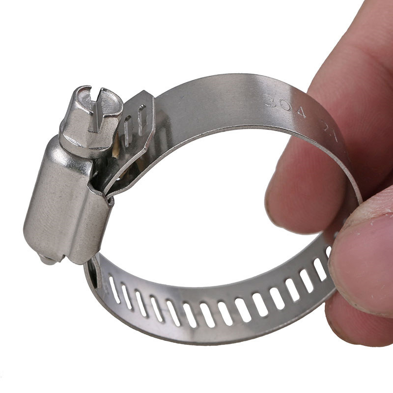 304不锈钢水管卡箍喉箍管子抱箍快装固定夹洗衣机煤气管活箍卡管