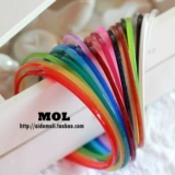 Импортный универсальный классический базовый аксессуар для волос, ободок, в корейском стиле, 0.5см