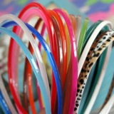 Импортный универсальный классический базовый аксессуар для волос, ободок, в корейском стиле, 0.5см