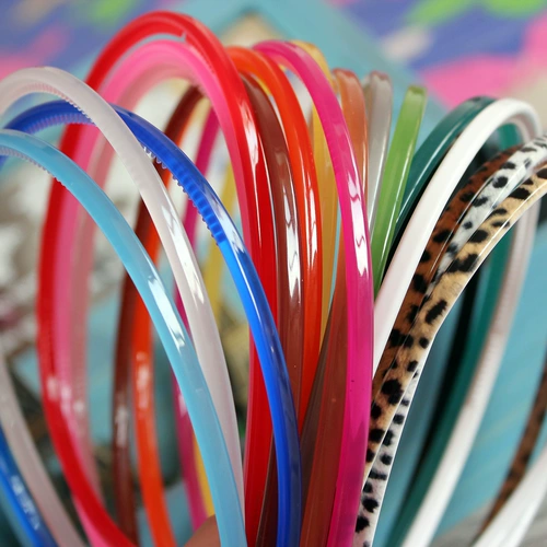 Импортный универсальный классический базовый аксессуар для волос, ободок, в корейском стиле, 0.5см