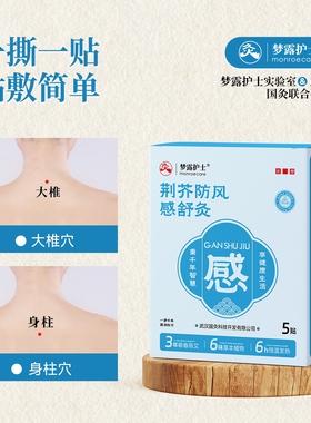 梦露护士荆芥防风感舒灸中药贴稿