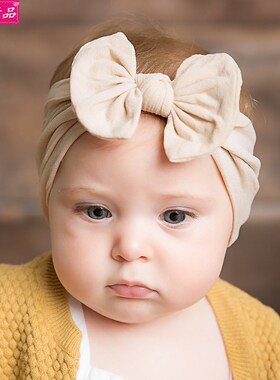 newborn hairband kids hair accessories baby Wide headband 饰