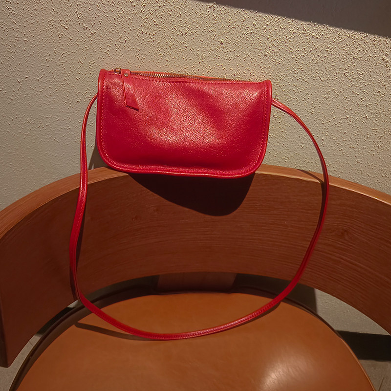 轻复古简约头层植鞣牛皮横款小方包女士手机单肩包斜挎包,淘宝优惠券,粉丝福利购,淘宝优惠卷