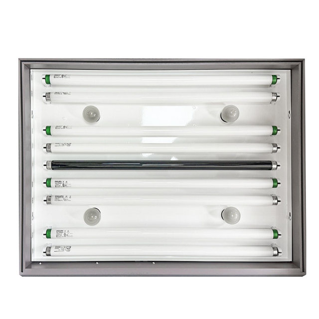 Standard textile hardware plastic printing color matching light box