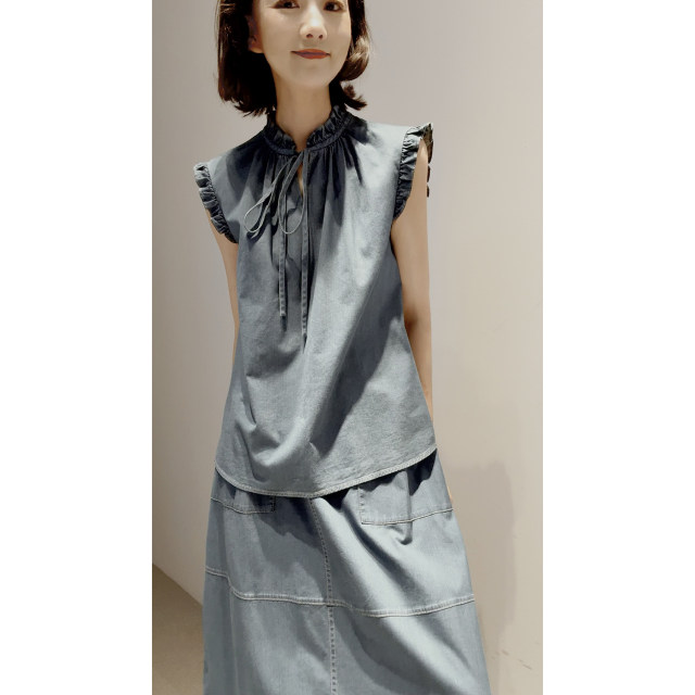 ຄລາສສິກກັບມາ! denim Bo Gangshan ທີ່ດີທີ່ສຸດ, ແບບດຽວກັນແລະວັດສະດຸດຽວກັນກັບ Mouhe / ນໍາເຂົ້າ / ສະດວກສະບາຍ, ອ່ອນແລະ elastic ~