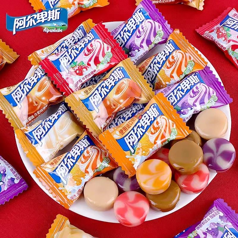 阿尔卑斯糖果混合散装水果原味特浓牛奶硬糖结婚订婚软糖儿童零食,淘宝优惠券,粉丝福利购,淘宝优惠卷