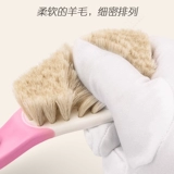 Детская расческа для новорожденных, массажер для кожи головы, щетка с мягкой щетиной, щеточка