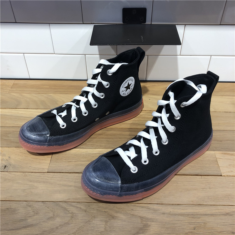 CONVERSE匡威新款 All Star CX果冻小橘底男女高帮帆布鞋167807C