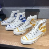 Converse, конверсы подходит для мужчин и женщин, ретро высокие кеды, с вышивкой