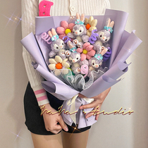 New Year Birthday Gifts Doll Bouquet Cartoon Paparazzi Stars Della Strawberry Bear Yugui Dog Send Girlfriend Bestie