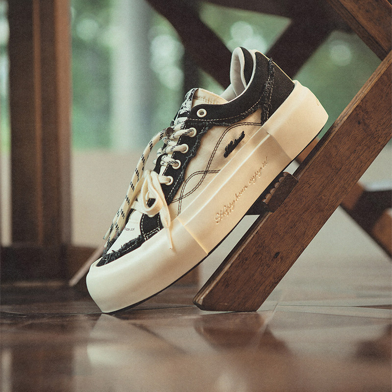 MATNUT HAPPY HOUR 黑色 粉色 小众 百搭 厚底增高 情侣休闲 板鞋,淘宝优惠券,粉丝福利购,淘宝优惠卷