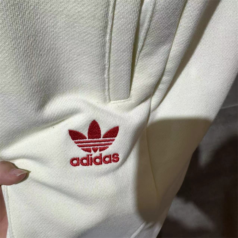 正品Adidas/阿迪达斯女子休闲收口运动针织束脚长裤IX4238 4239-图1