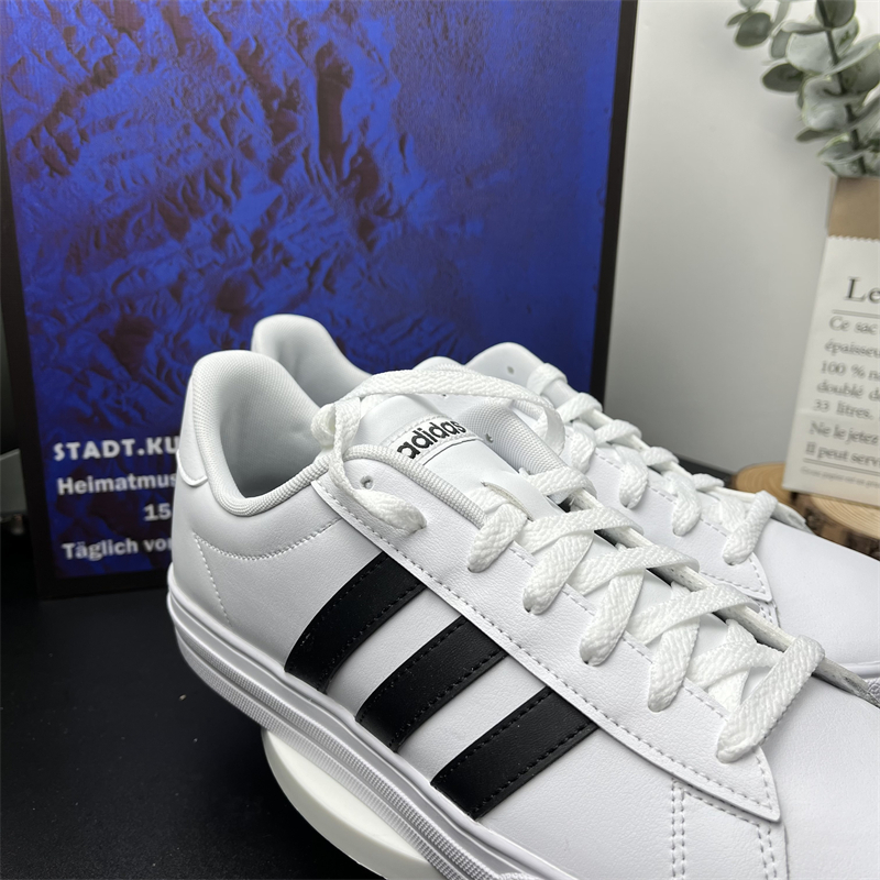 Adidas阿迪达斯板鞋男子春季款NEO低帮系带耐磨运动休闲鞋 DB0160 - 图2