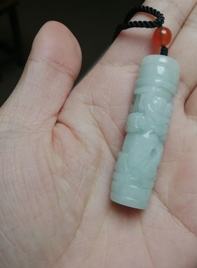 玉阅珠宝男女翡翠天然吊坠